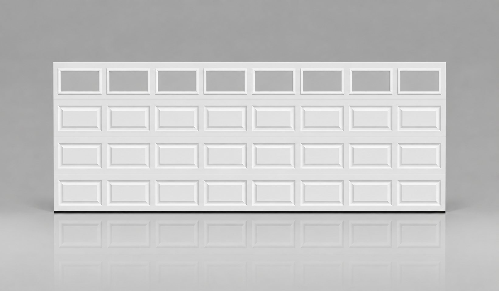Two-car garage door example